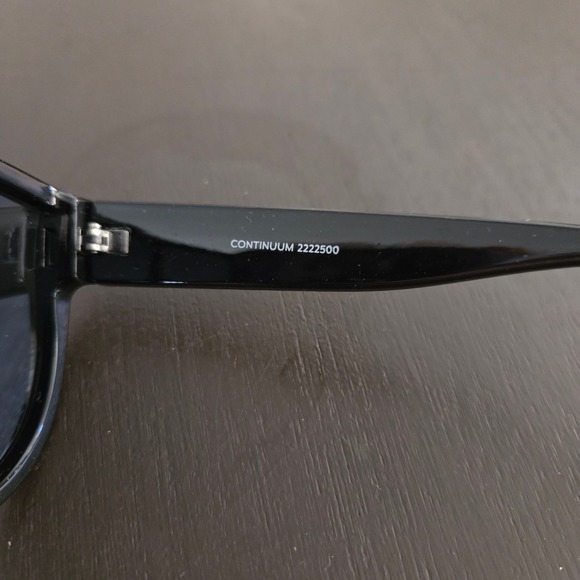 AIRE Continuum 2222500 Black Shield Sunglasses Recycled Plastic‎ Oversized NEW main image 5